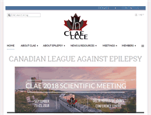 Tablet Screenshot of claegroup.org
